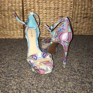 Paisley heels